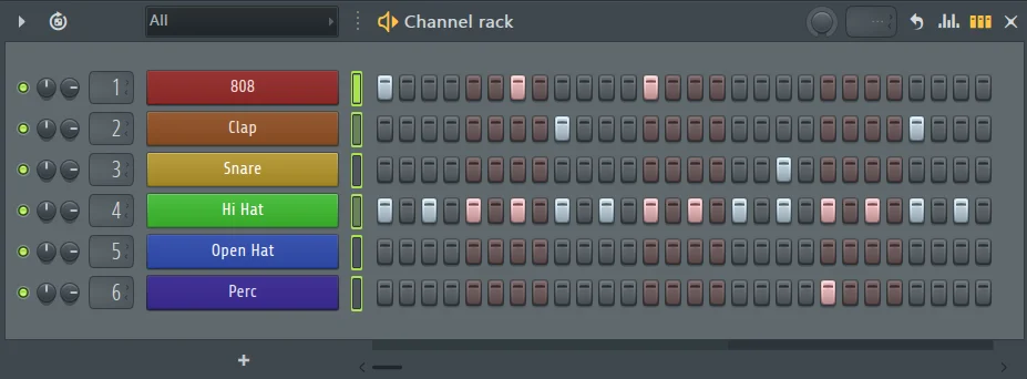 trap drum patterns